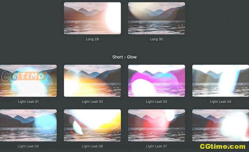 FCPX插件-90款真实4K镜头漏光光效转场动画预设 FCPX插件 第5张