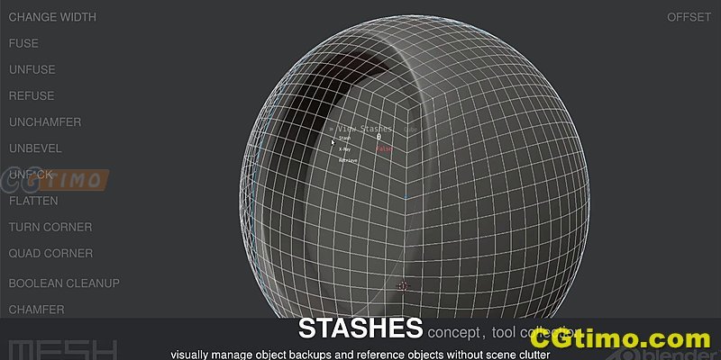 Blender插件-MESHmachine V0.12.0 网格建模扩展插件 Blender插件 第7张