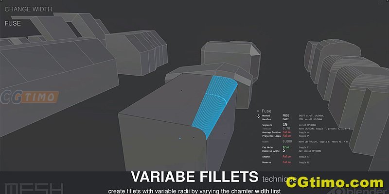 Blender插件-MESHmachine V0.12.0 网格建模扩展插件 Blender插件 第10张