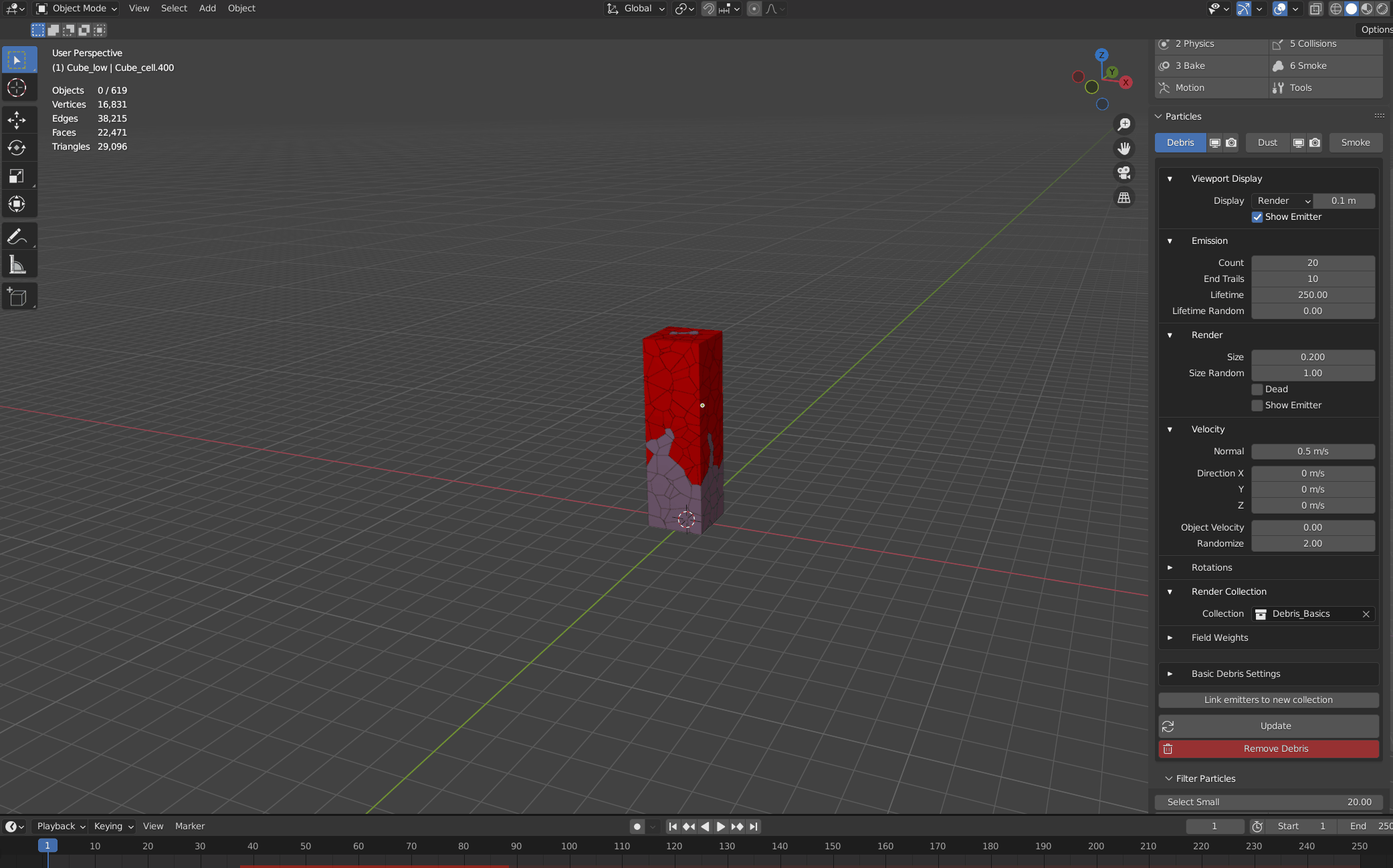 Blender插件-RBDLab V1.4 模型破碎烟雾物理动力学插件 Blender插件 第19张