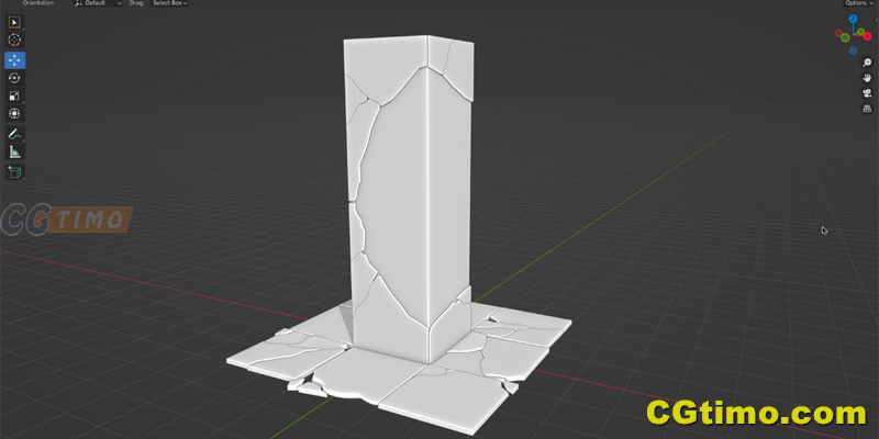 Blender插件-Cracker V1.6.0 模型自定义破碎效果插件 Blender插件 第6张