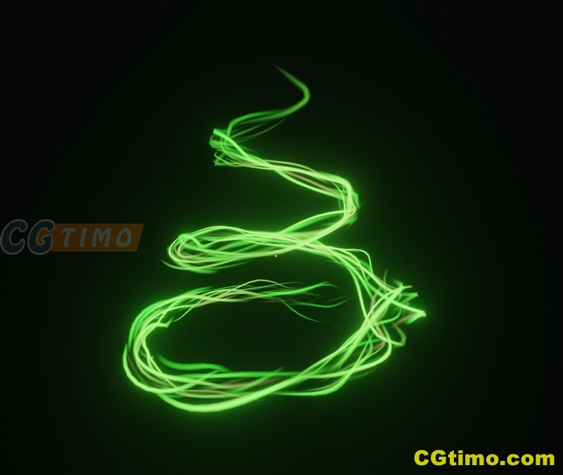 Blender插件-Light Trails Generator V1.1 光线光迹拖尾光效生成插件 Blender插件 第5张