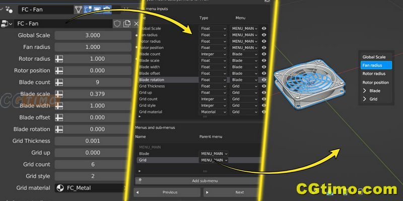 Blender插件-Fluent Catalyst V1.0.1 参数可视化UI管理插件 Blender插件 第10张