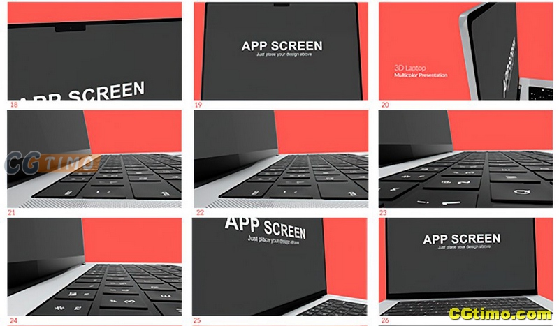 AE/PR模板-100款台式机笔记本平板电脑手机多平台应用界面展示动画模板 AE模板 第6张