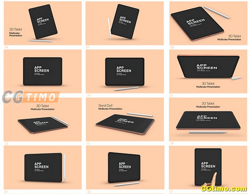 AE/PR模板-100款台式机笔记本平板电脑手机多平台应用界面展示动画模板 AE模板 第8张