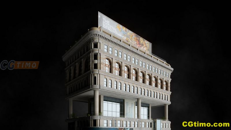 3D模型-Kitbash 3D – Neo Nyc 纽约市新时代建筑模型 C4D模型 第15张