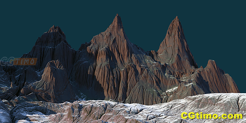 Blender插件-Terrain Mixer V3.4.1 自然地形生成插件下载+预设 Blender相关 第10张