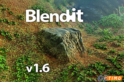 Blender插件-Blendit v1.6 Add-on 模型环境贴图融合插件下载