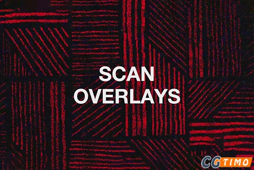 视频素材-Scan Overlays 62款复古划痕扫描叠加4k视频素材下载