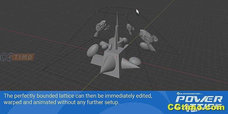 Blender插件-Power Lattice V1.8 二维三维晶格生成插件下载 Blender插件 第2张