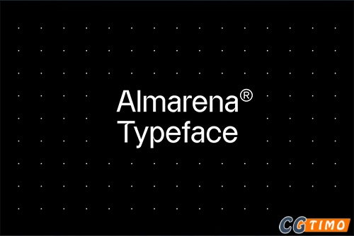 字体-Almarena Typeface 简约排版无衬线英文字体下载