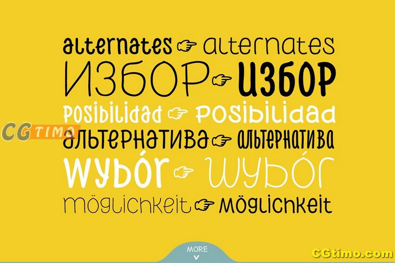 字体-PH – 96 Handmade Fonts 手绘英文字体下载 字体下载 第5张