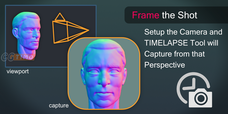 Blender插件-Timelapse Tool V1.1.1 模型操作记录延时插件下载 Blender插件 第5张