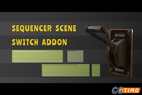 Blender插件-Sequencer Scene Switch V0.1 场景快速切换插件下载