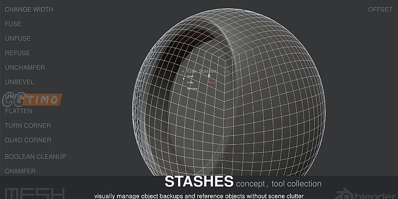 Blender插件-MESHmachine V0.13 网格建模附加程序插件下载 Blender相关 第5张