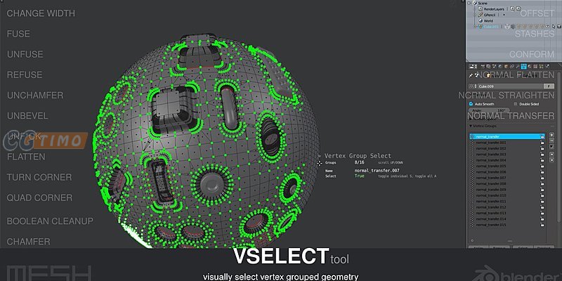 Blender插件-MESHmachine V0.13 网格建模附加程序插件下载 Blender相关 第6张