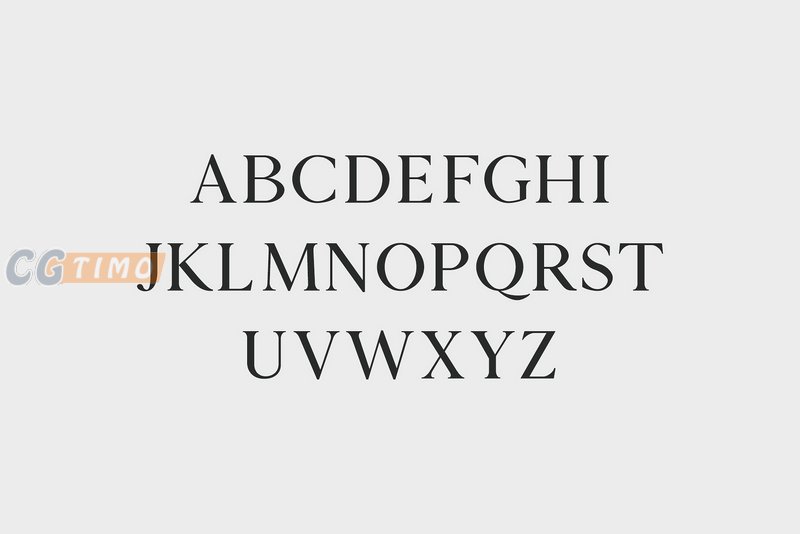 字体-Zimra Serif 5 Fonts Family Pack 优雅时尚外观衬线英文字体下载 字体下载 第3张