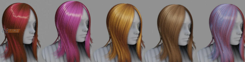 Blender插件-Gumroad – Hair Tool v3.2 头发生成插件下载 Blender相关 第4张