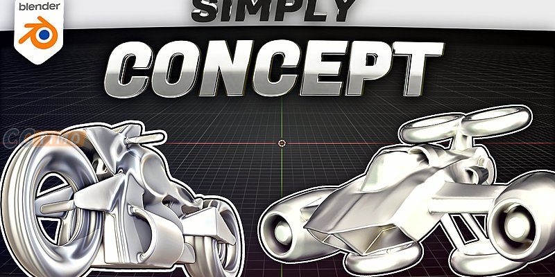 Blender插件-Simply Concept V2.5.1 抽象概念模型调整建模插件 Blender插件 第3张