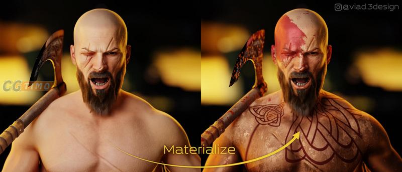 Blender插件-Fluent Materializer V1.3.3 材质烘焙插件 Blender相关 第13张