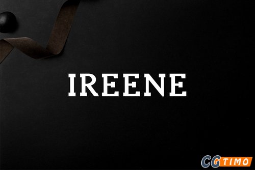 字体-Ireene Serif 3 Font Family Pack 现代高端衬线英文字体下载