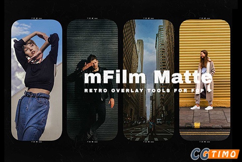 FCPX插件-motionVFX – mFilm Matte 82款复古电影边框光斑胶片转场动画预设