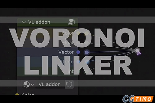 Blender插件-节点制作链接插件 Voronoi Linker V4.0.1