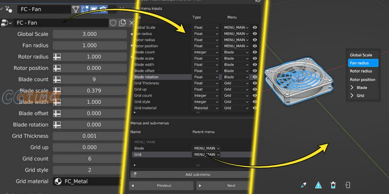 Blender插件-参数菜单可视化管理插件 Fluent Catalyst V1.3 Blender插件 第8张