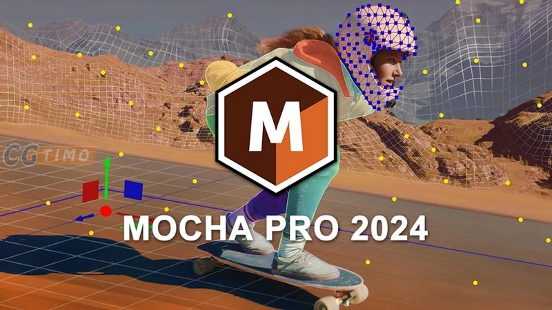 软件-Mocha Pro 2024 v11 摄像机平面跟踪反求独立软件 汉化版