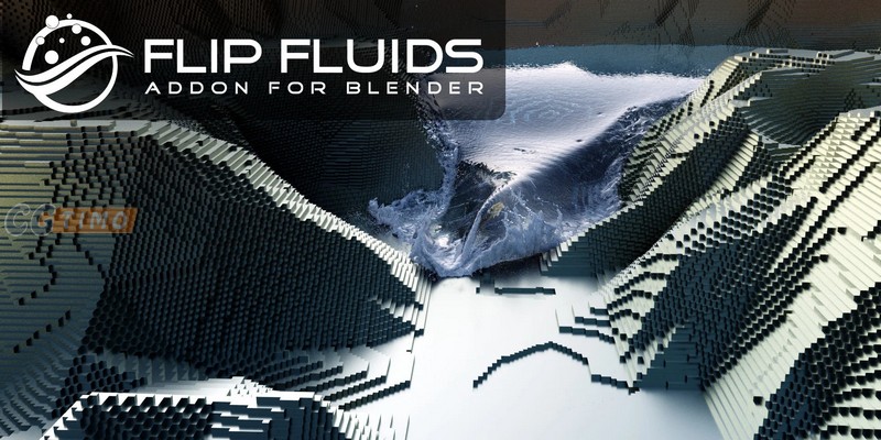 Blender插件-水花液体流体模拟工具 FLIP Fluids v1.7.4