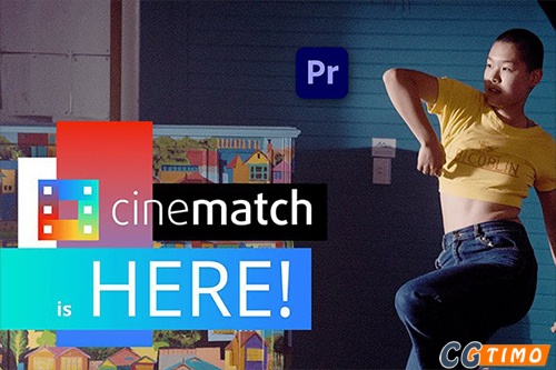 PR插件-Mac版摄像机色彩空间匹配PR调色插件 CineMatch PP v1.28