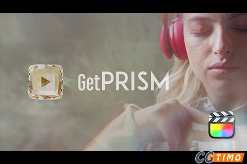 FCPX插件-79个梦幻棱镜折射光效预设插件 Polaric – GetPRISM 汉化版