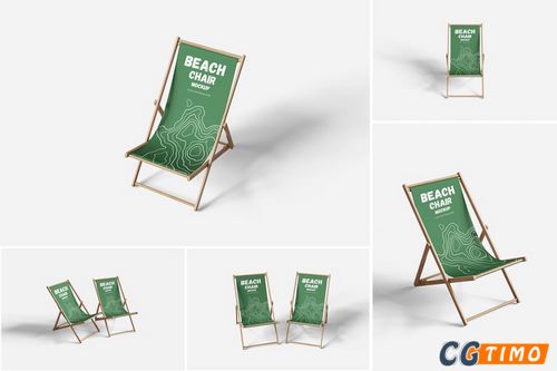 Mockups样机-沙滩椅模型