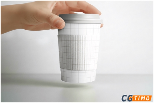 Mockups样机-咖啡杯模型样机