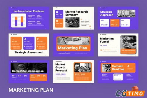 PPT模板-营销计划PPT