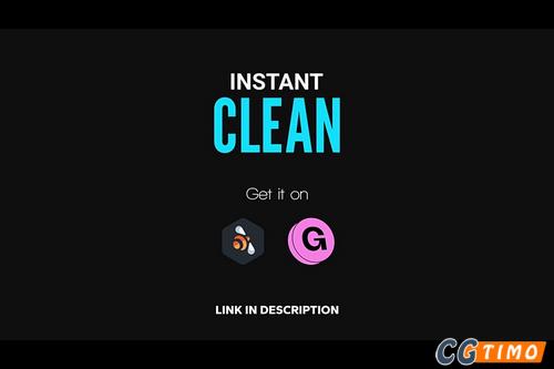 Blender插件-网格清理布线优化插件 Instant Clean V2.2.3