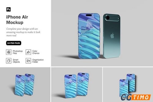Mockups样机-iPhone Air 模型