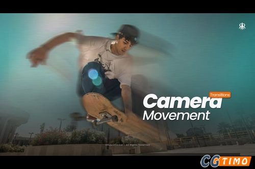 AE模板-摄像机变焦平移旋转转场过渡预设模板 Camera Movement Transitions