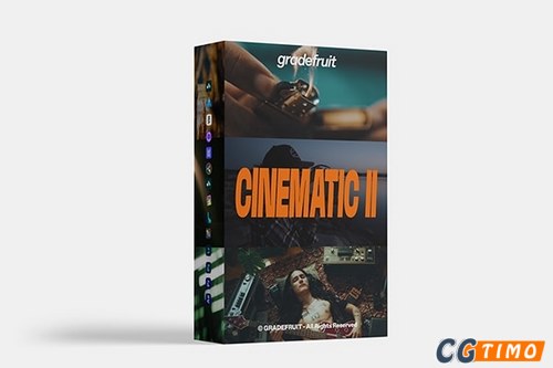 调色预设-19款经典电影细腻色彩后期调色LUT+Lightroom预设 GradeFruit – Cinematic