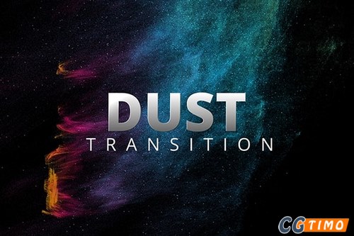 AE插件-粒子粉尘消散过渡转场特效插件 Dust Transition v1.1.1 Win/Mac版