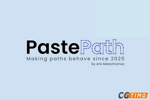AE脚本-跨蒙版和形状复制粘贴路径脚本 PastePath v1.2.1 附教程