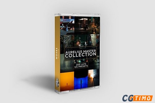 调色预设-325款复古电影胶片人像摄影调色LUT+Lightroom预设 Aurelius Master Collection – 200 LUTs & 125 Presets