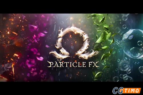 Blender预设-火焰闪电火花粉尘魔法粒子特效预设 Omega Particle FX V0.4.5