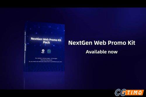 AE/PR脚本-应用程序品牌IP宣传推广图文排版包装动画脚本 NextGen Web Promo Kit