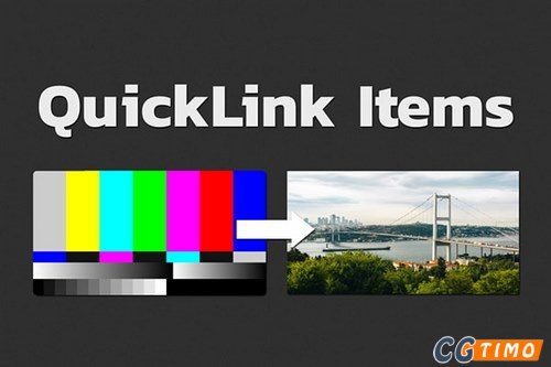 AE插件-AE项目资产缺失素材快速查找替换插件 QuickLink Items v1.6 Win版 附教程