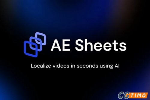 AE脚本-AI批量翻译多语言文本图层脚本 AE Sheets v1.0.0 附教程