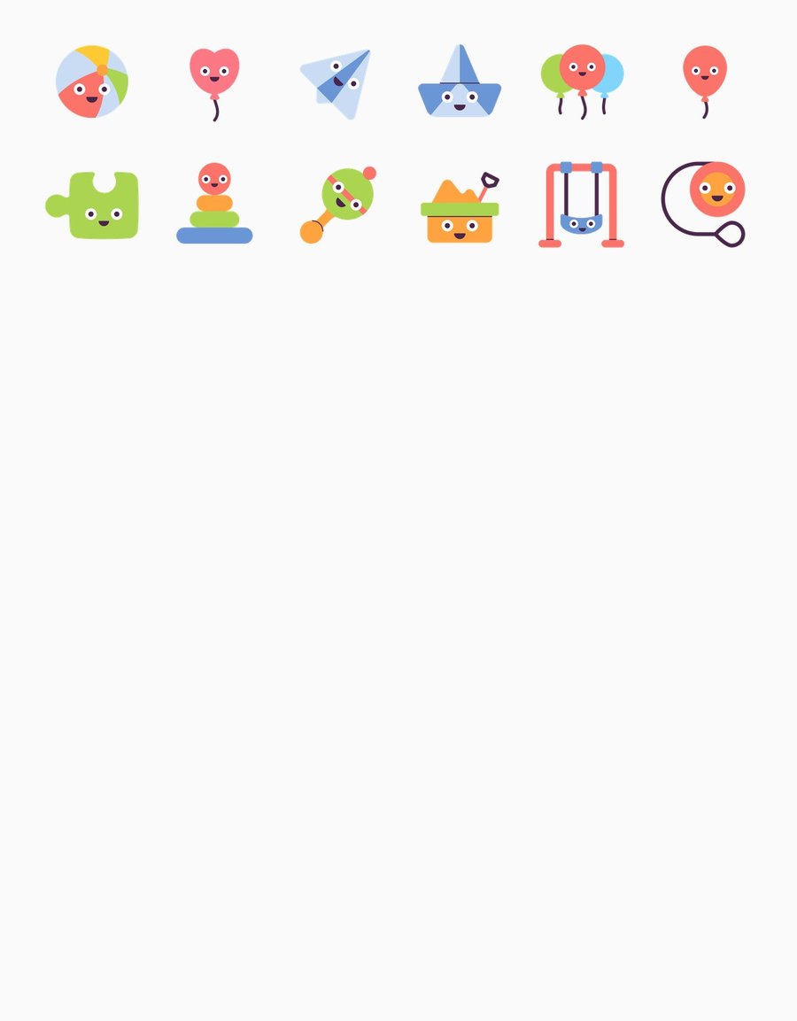 网站模板-玩具图标合集 网站模板 第2张-CGtimo