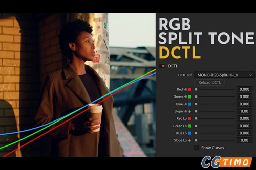 达芬奇预设-RGB分离控制调色DCTL节点预设 Mononodes – RGB Split Tone DCTLS v2.0 达芬奇插件 第1张-CGtimo