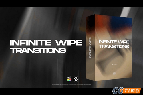 FCPX插件-40个 摄像机急速摇晃移动擦除视频转场预设