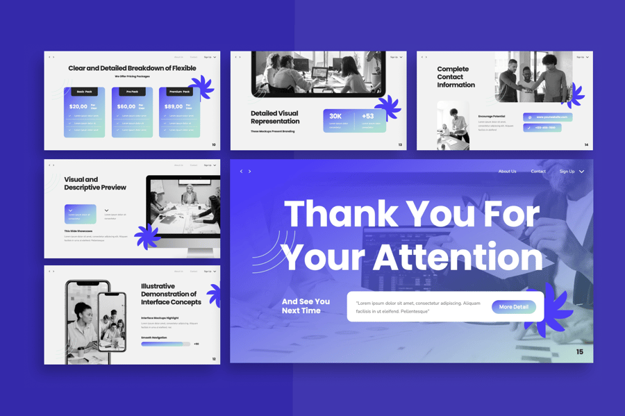 PPT模板-商业提案主题演讲模板 PPT模板 第4张-CGtimo